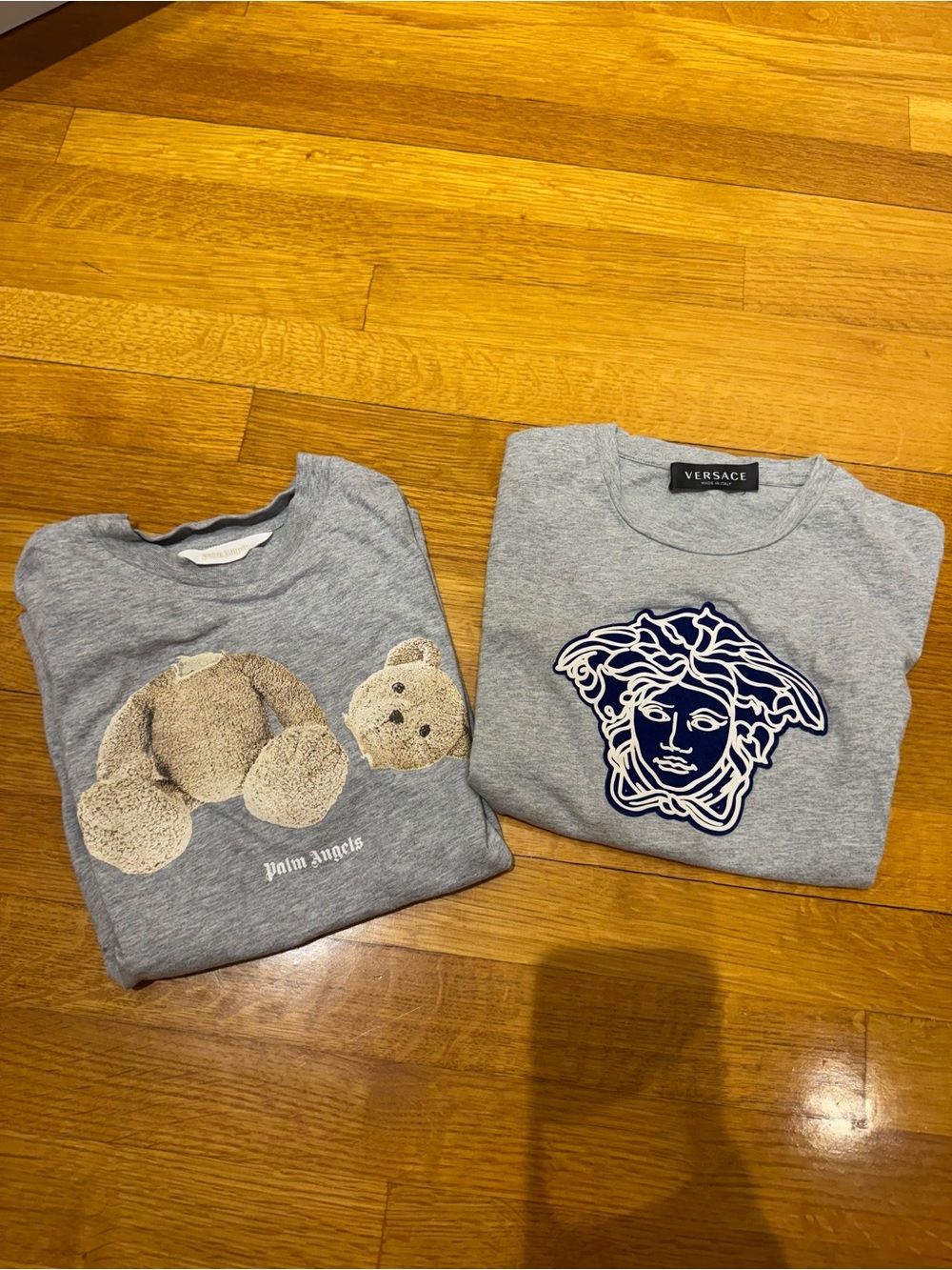 Versace Kids Grey Medusa & Palm Angels tshirts